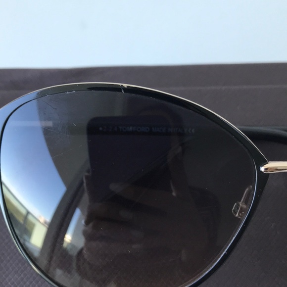 Tom Ford Penelope Metal Butterfly Sunglasses - Picture 5 of 8